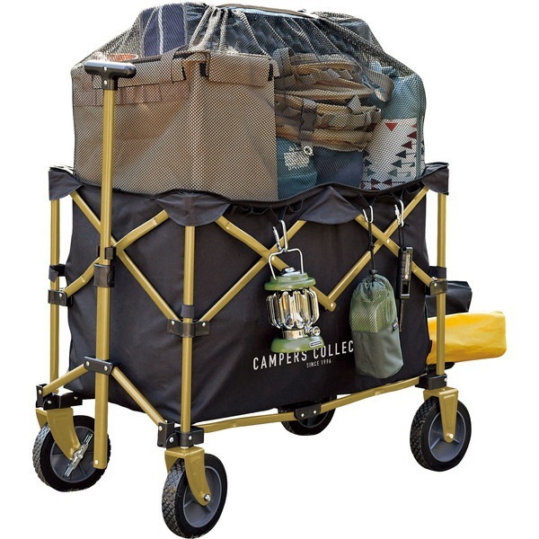 キャンパーズコレクション ドデカ盛りワゴン EMMC-80(BK) メーカー直送