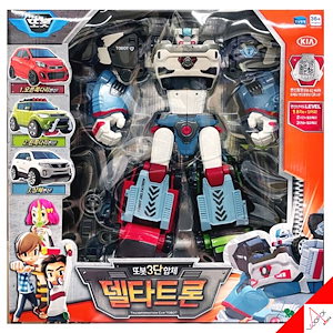 トボット/デルタトロン/KIA/三種自動車/合体ロボット/変身ロボット/韓国ロボット/正品