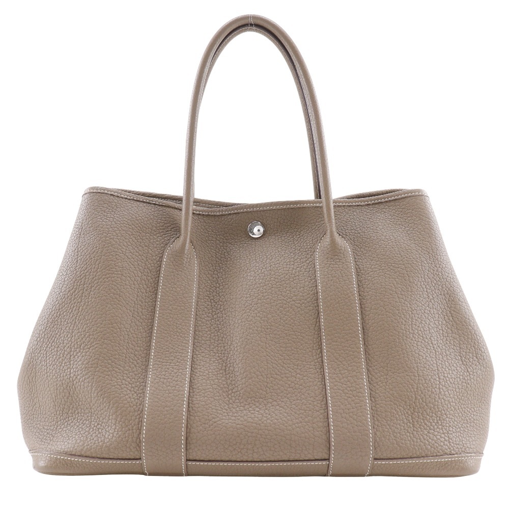 ガーデンパーティ36 PM トートバッグ ネゴンダ エトゥープ O レディース 中古品