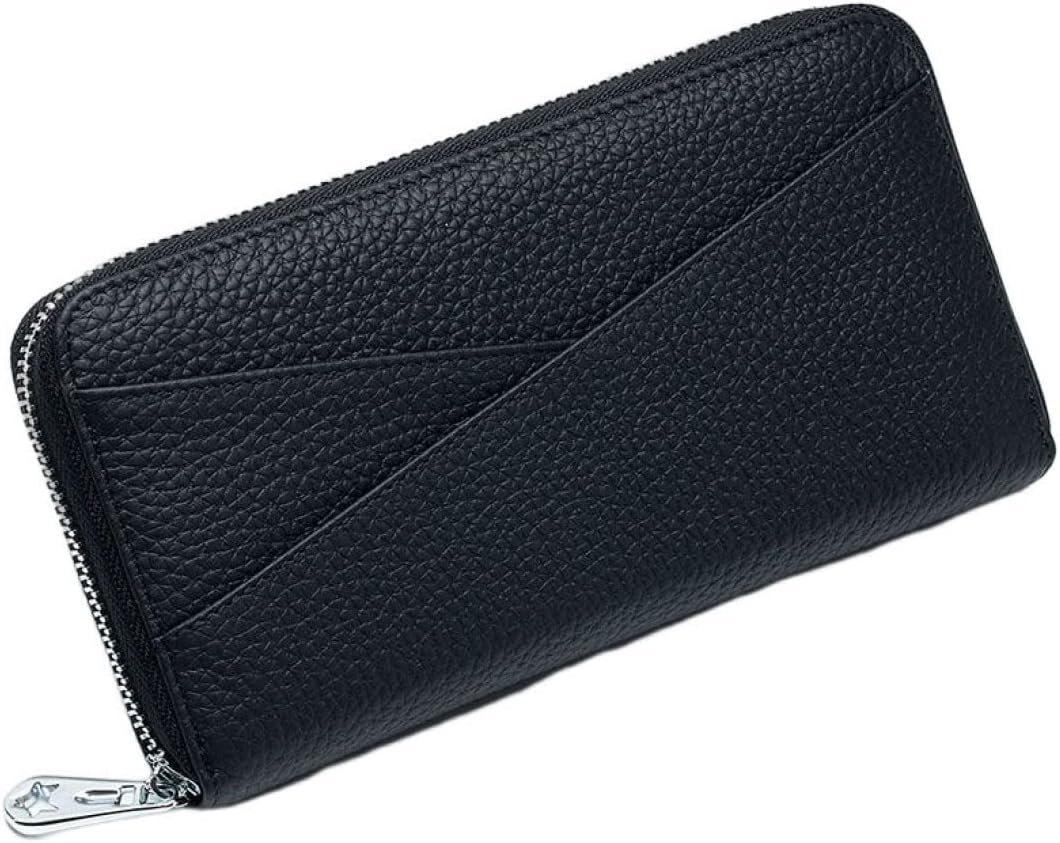 【20%OFFクーポン】長財布 レディース 大人 多機能 大容量 カード入れ 小銭入れ スマホ入れ可 マチ付き お手頃 取り出しやすい スキミング防止 財布 無地 2つ折り 大きい ファスナー コイン