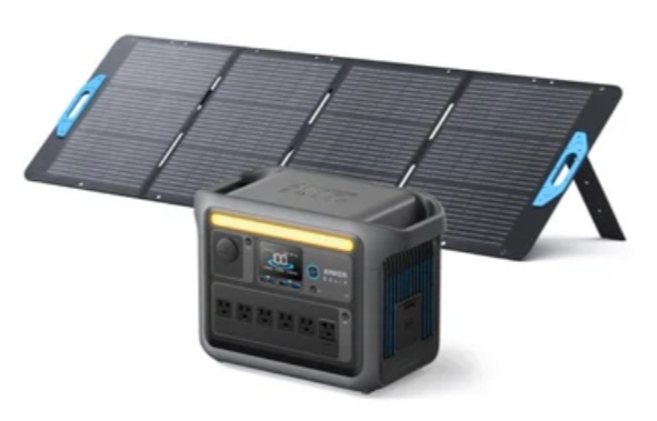 アンカー Anker Solix C1000 Portable Power Station with PS200 Portable Solar Panel ポータブル電源 ソーラーパネルセット