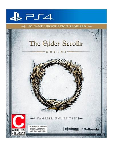THE ELDER SCROLLS ONLINE TAMRIEL UNLIMITED (輸入版:北米) - PS4