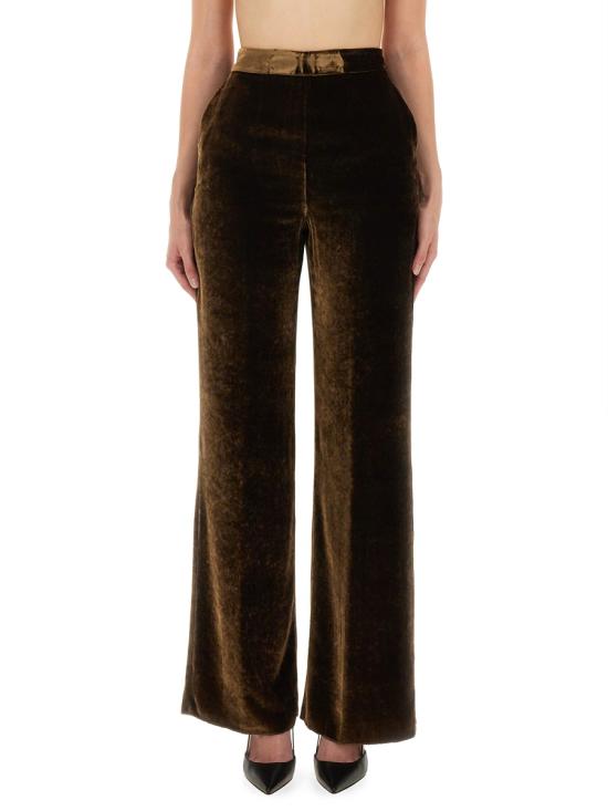 ETRO Women Straight Pants WREA0014 99TCD01M0689 BROWN