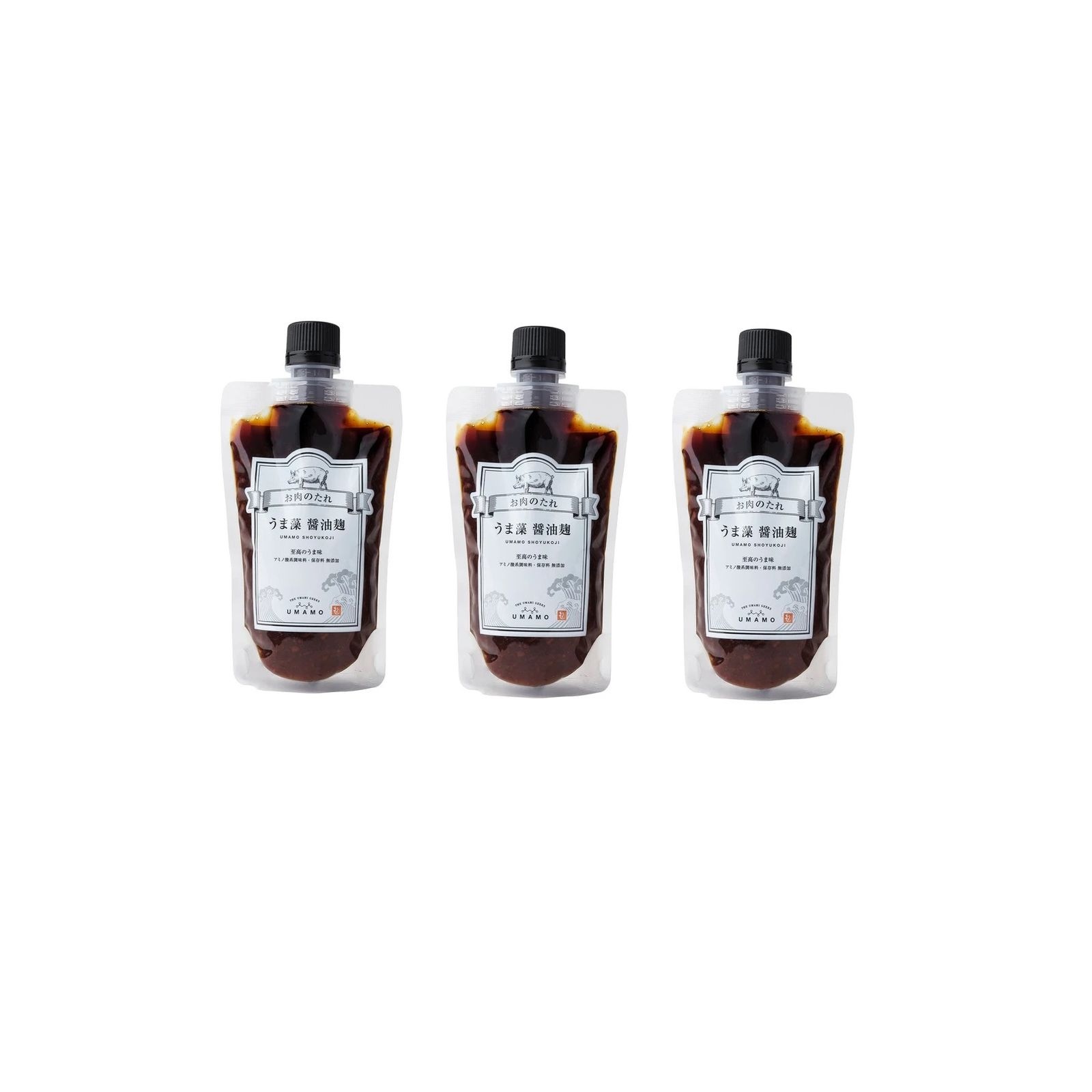 うま藻 醤油麹 150ml×3個 DHA 藻 醤油麹 無添加 塩分カット オーランチオキトリウム