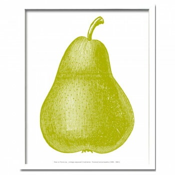 Pear アートパネル green IPF-52890