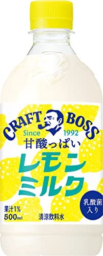 サントリー クラフトボス レモンミルク 500ml24本
