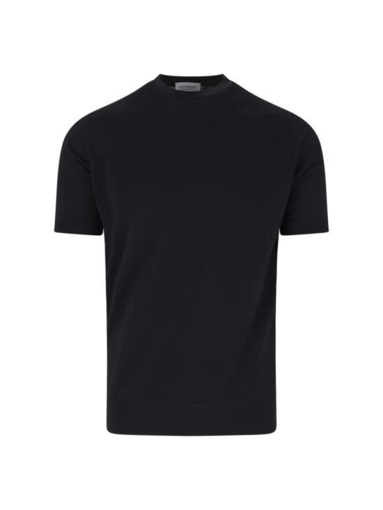 JOHN SMEDLEY Men T-Shirts KEMPTONBLACK Black