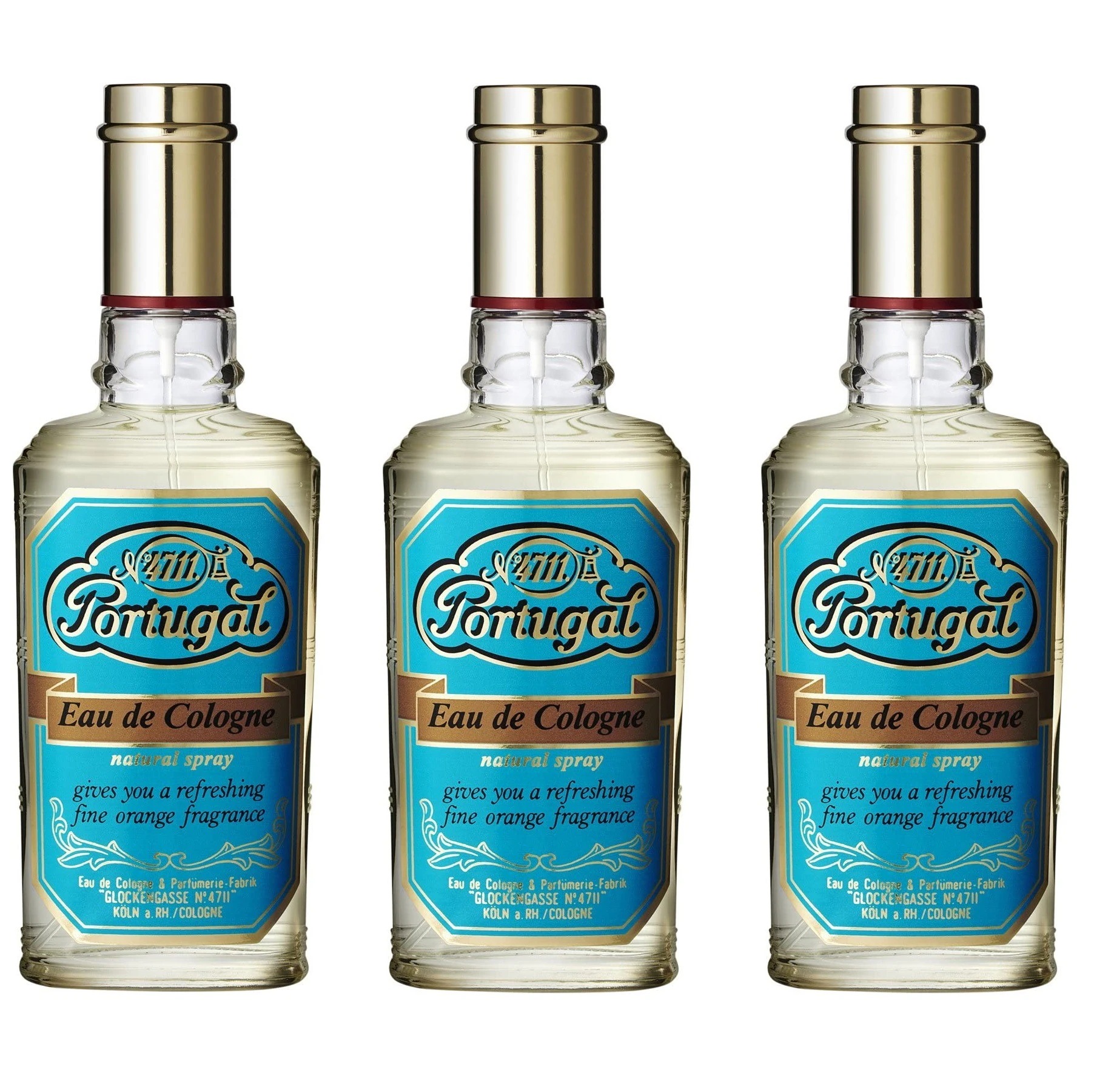 3本セット 4711 ポーチュガル オーデコロン ナチュラルスプレー 80ml 【香水】