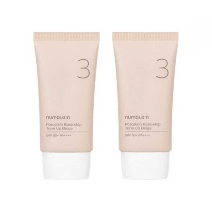 1+1 3番 陶磁器ギョル パデスキップ トーンアップベージュ SPF50+ PA++++ 50ml
