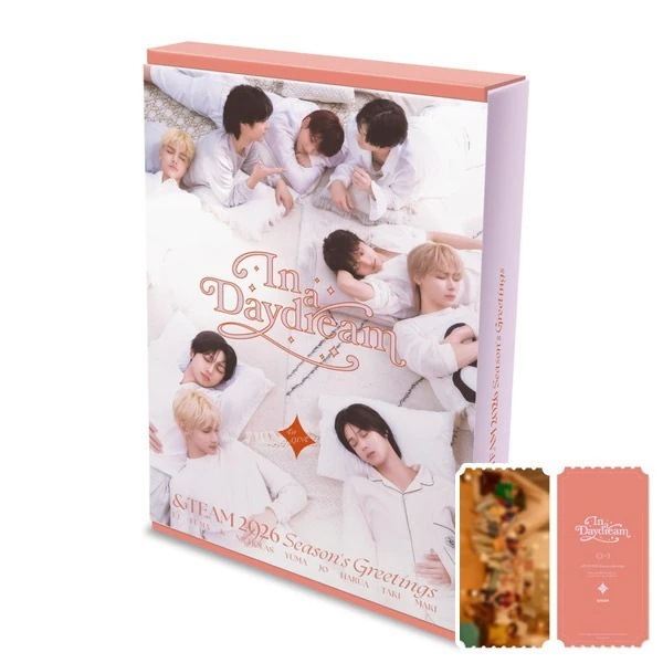 [MEGA] [流通特典] &TEAM 2026 SEASON GREETINGS [In a Daydream] シーグリ カレンダー シーズングリーティング