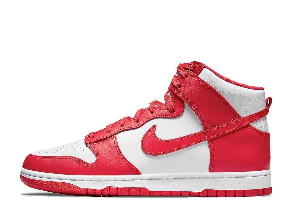 Nike Dunk High Championship White Red 24.5cm DD1399-106
