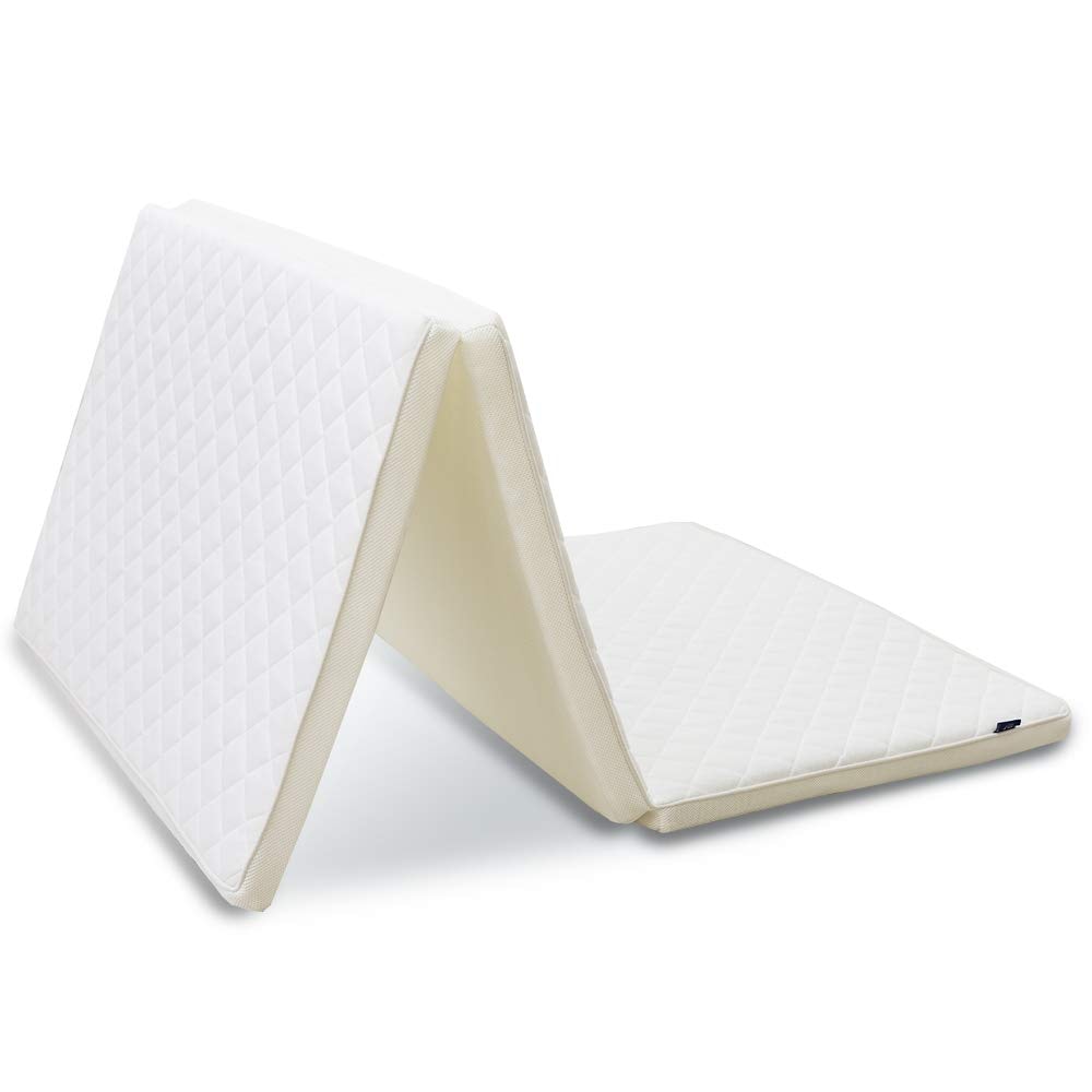 アイリスオーヤマ エアリーマットレス プラス ハードタイプ 三つ折り 高反発 かため 厚さ5cm 抗菌 防臭 丸ごと洗える ホコリ出にくい ダニ