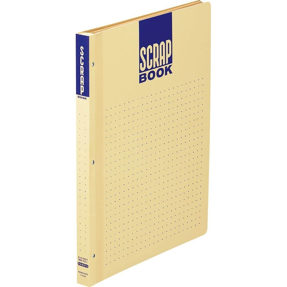 （まとめ買い）スクラップブックD とじ込み式 ドットガイド入 B4 ラ-D44 [x5]