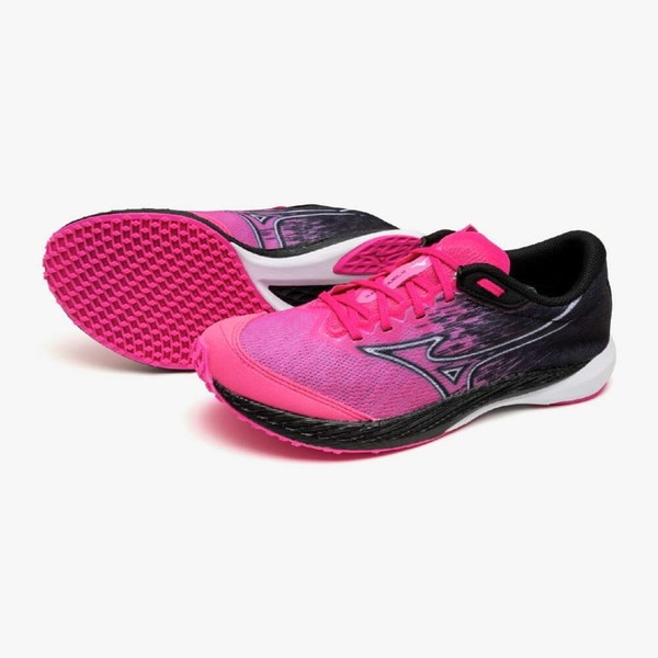 返品交換不可 大特価 ミズノ MIZUNO ウエーブデュエル4 陸上競技 レーシングシューズ トラック・駅伝 メンズ U1GE255001