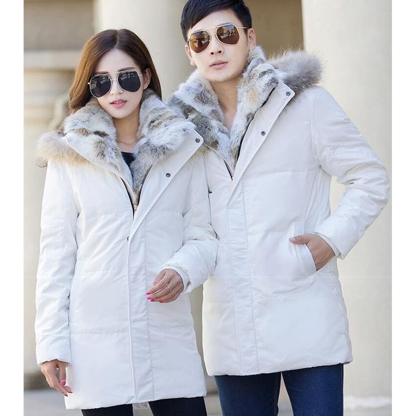 高品質 中綿ダウンジャケット アウター 暖かい ロング丈 ダウンコート メンズ 無地 防寒 厚手 冬服/S5ＸＬ/フード付き/格好いい/ファー/カップル/迷彩