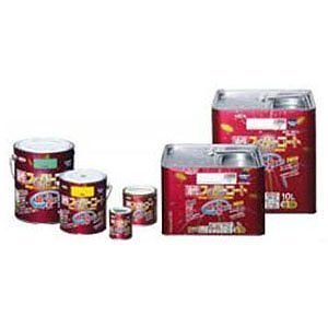 （まとめ買い）アサヒペン 油性スーパーコート 10L ブラウン [x3缶セット]