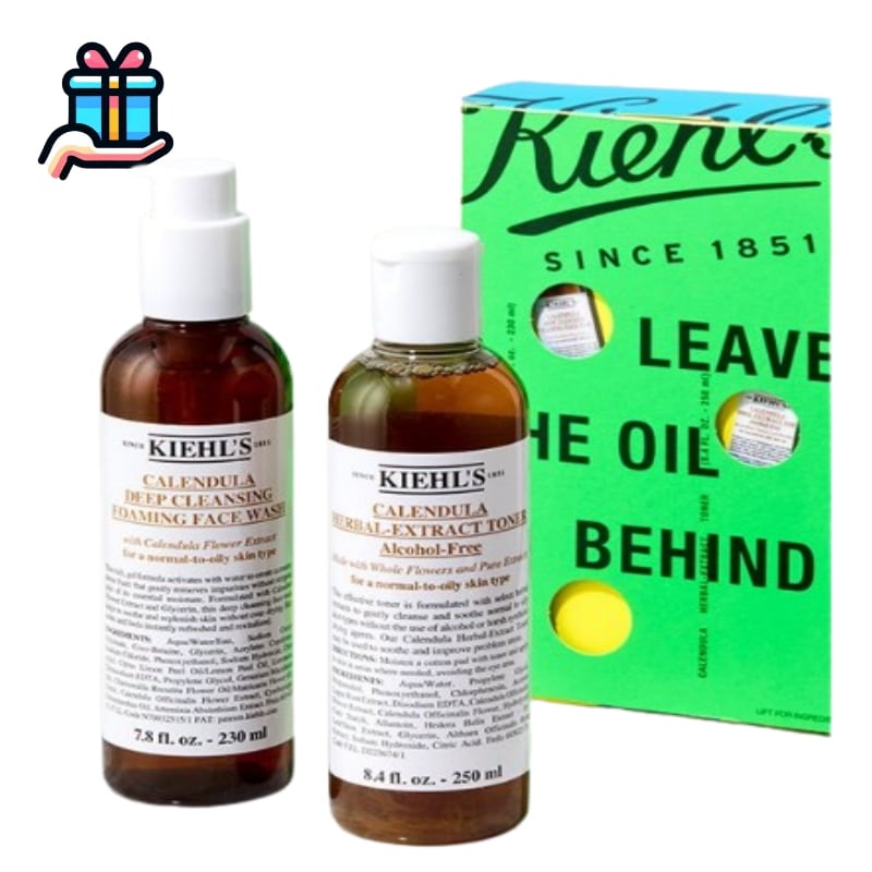[韓国人気1+1] カレンデュラ 花びらトナー 250ml フォーム クレンザー 230ml デュオセット 鎮静 鎮静 泡 老廃物 角質ケア 油分 バラス水分感 洗顔フォーム 人気