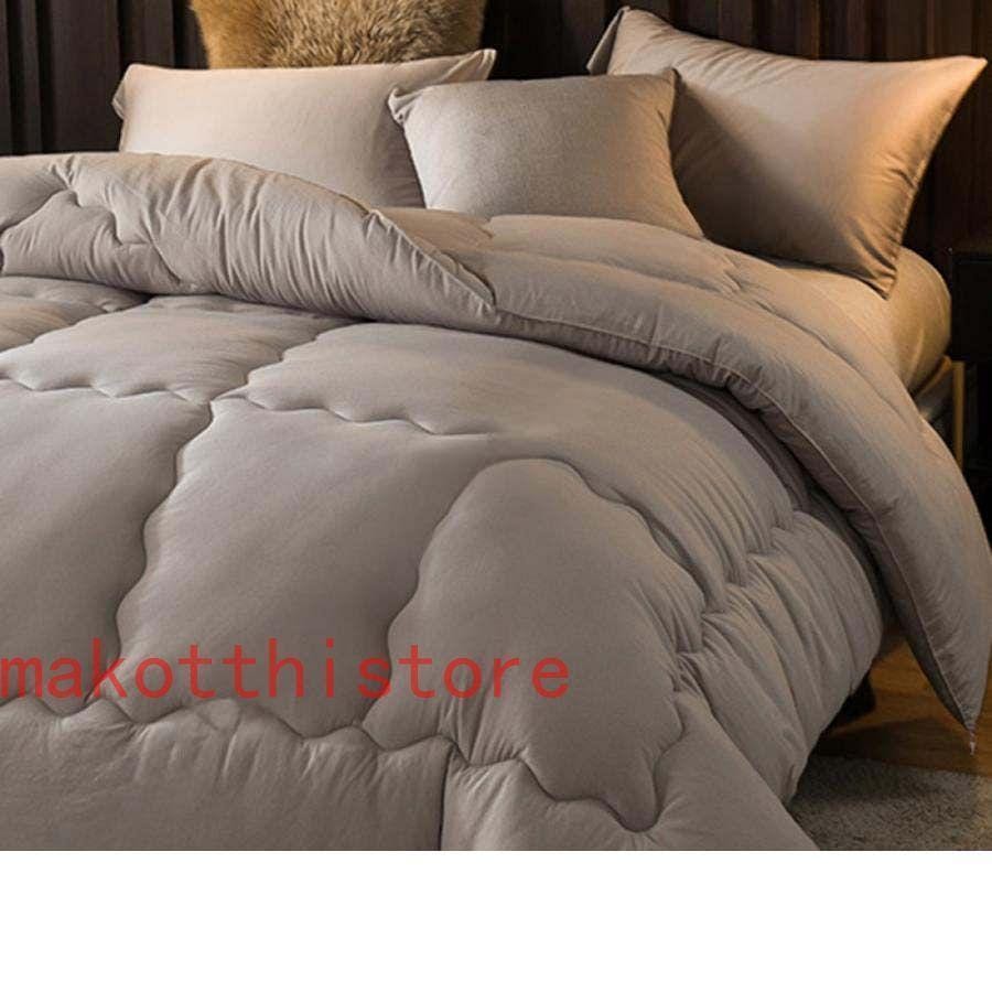 羽毛布団 洗える肌掛け布団 柔らか 通気性いい 掛ふとん 掛け布団 冬掛布団 洗える セミダブル 一年中使え 無地カラー 汚れにくい 冬掛布団 羽毛ふとん