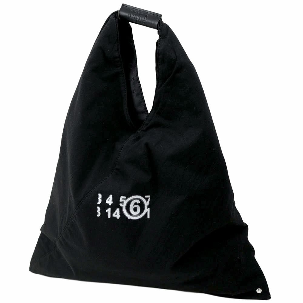 [訳ありアウトレット] エムエムシックス メゾンマルジェラ ジャパニーズ トートバッグ ナンバーロゴ ブラック レディース MM6 S54WD0039 P5224 T8013 Japanese bag