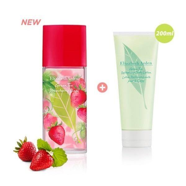 200ML NEWグリーンティーストロベリーバジルEDT100m