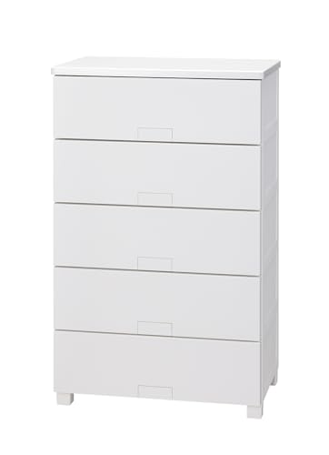 天馬 チェスト 完成品 フィッツチェスト フルフラット タンス 幅65×奥行41×高さ105cm 収納ケース 衣装ケース 日本製 再生材配合 サ