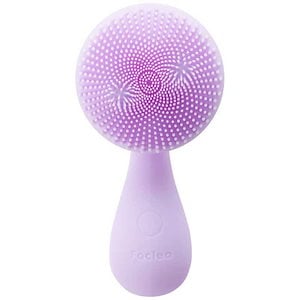 【1つ買うと10個もらえる】KINUJBEAUTY　電動洗顔ブラシ Faclea パステルパープル　FAV001