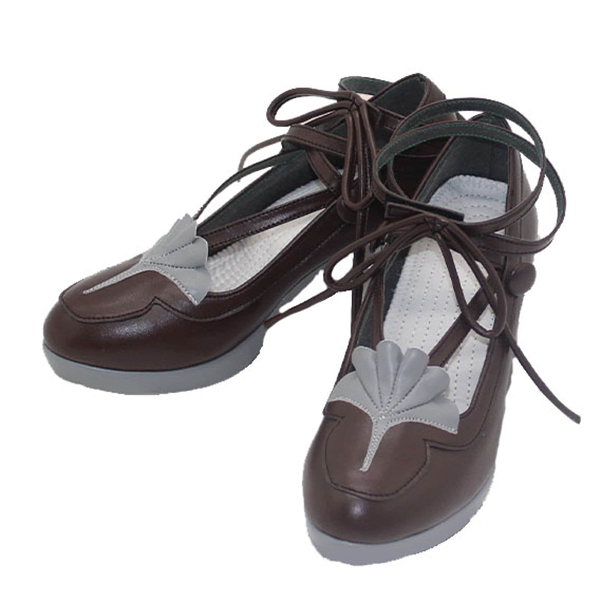 ライスシャワー 私服 ウマ娘 プリティーダービー 勝負服 コスプレ 靴 ブーツ コスプレ靴 コスプレブーツ カスタマイズ可能 1017108