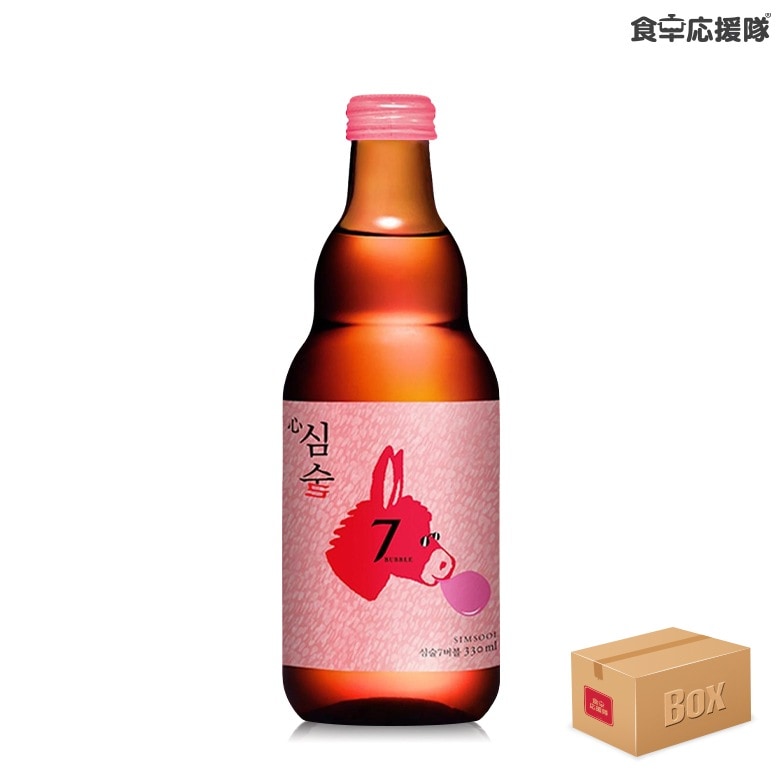 ベサンミョン酒家 シムスル7バブル 1ケース 20本 / 果実酒