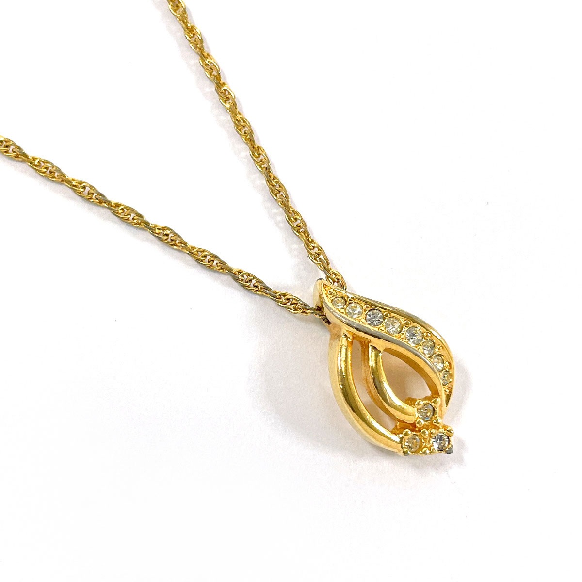 Christian Dior ネックレス ゴールド GP レディース