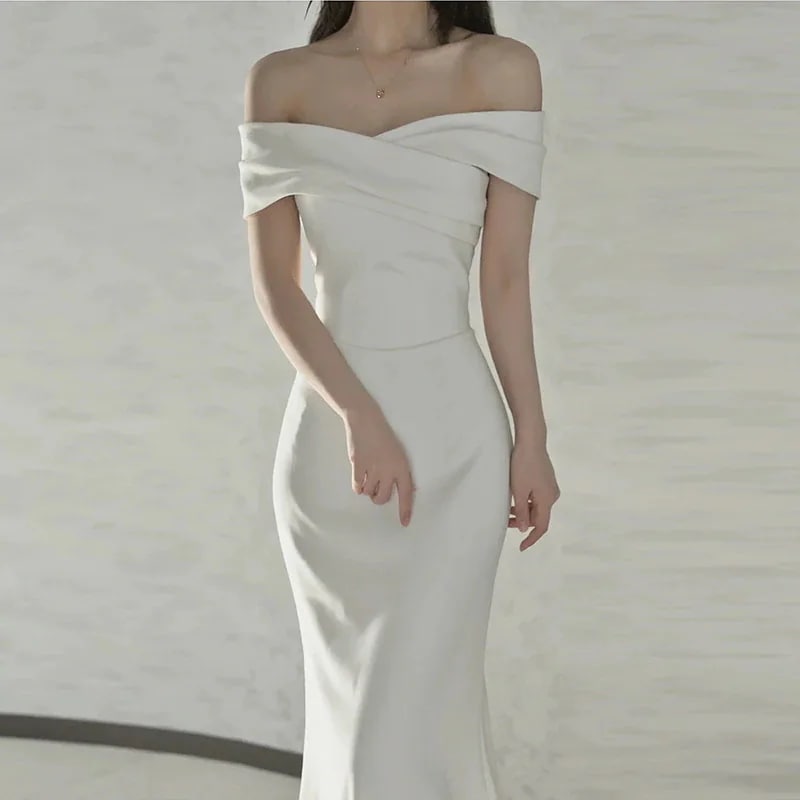 2025 春夏 ドレス ワンピース 結婚式ワンピース ウェディングドレス 花嫁ロングドレス 発表会 卒業式 パーティードレス レディースファッション