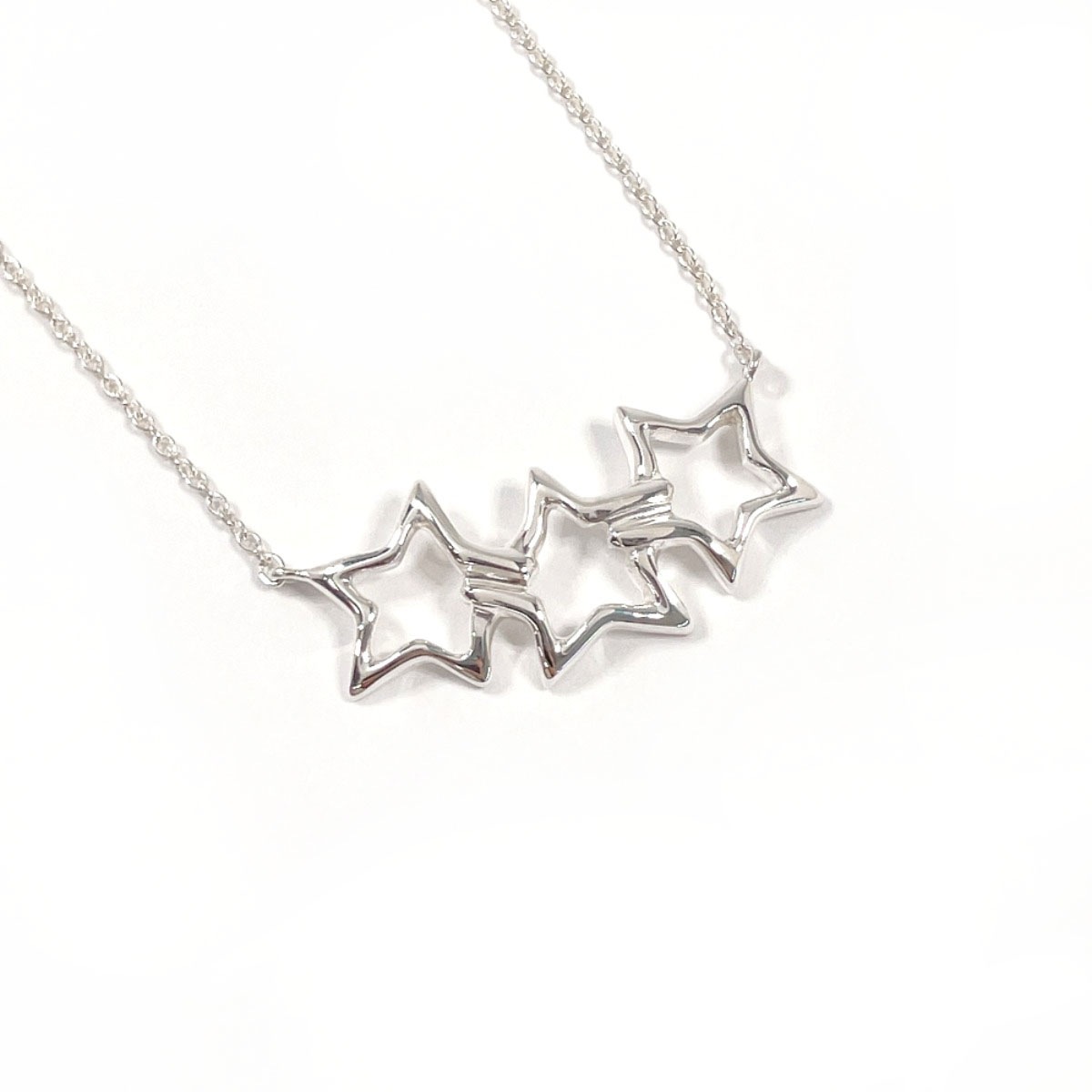 Tiffany & Co. ティファニー　トリプルスター　ネックレス　シルバー 楽天市場】TIFFANY&Co. ティファニー トリプルスター ネックレス