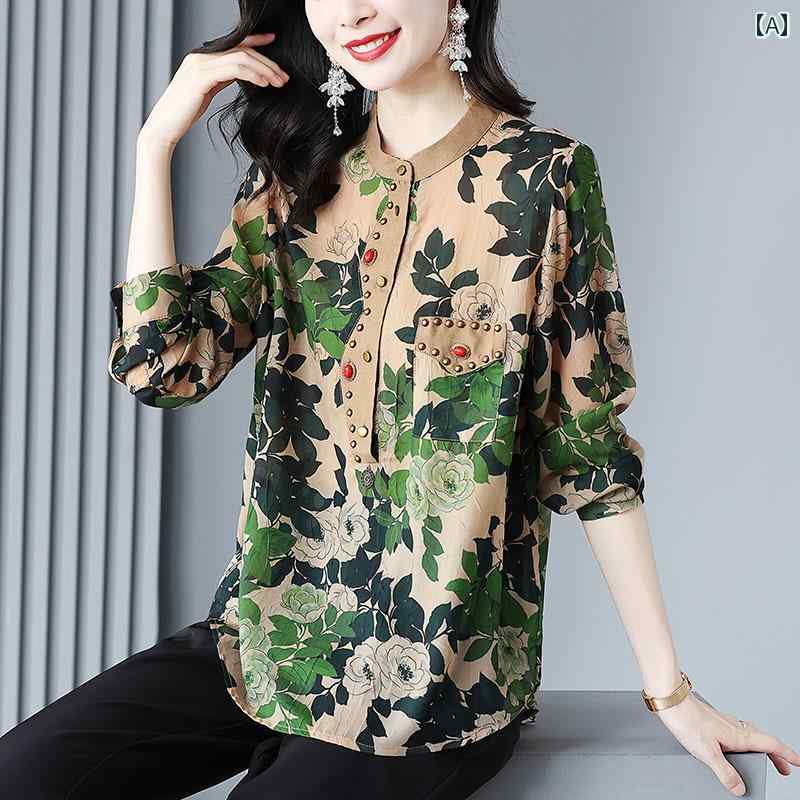 レディース 長袖 シャツ トップス エレガント おしゃれ きれいめ 日常着 フォーマル お呼ばれ アップ