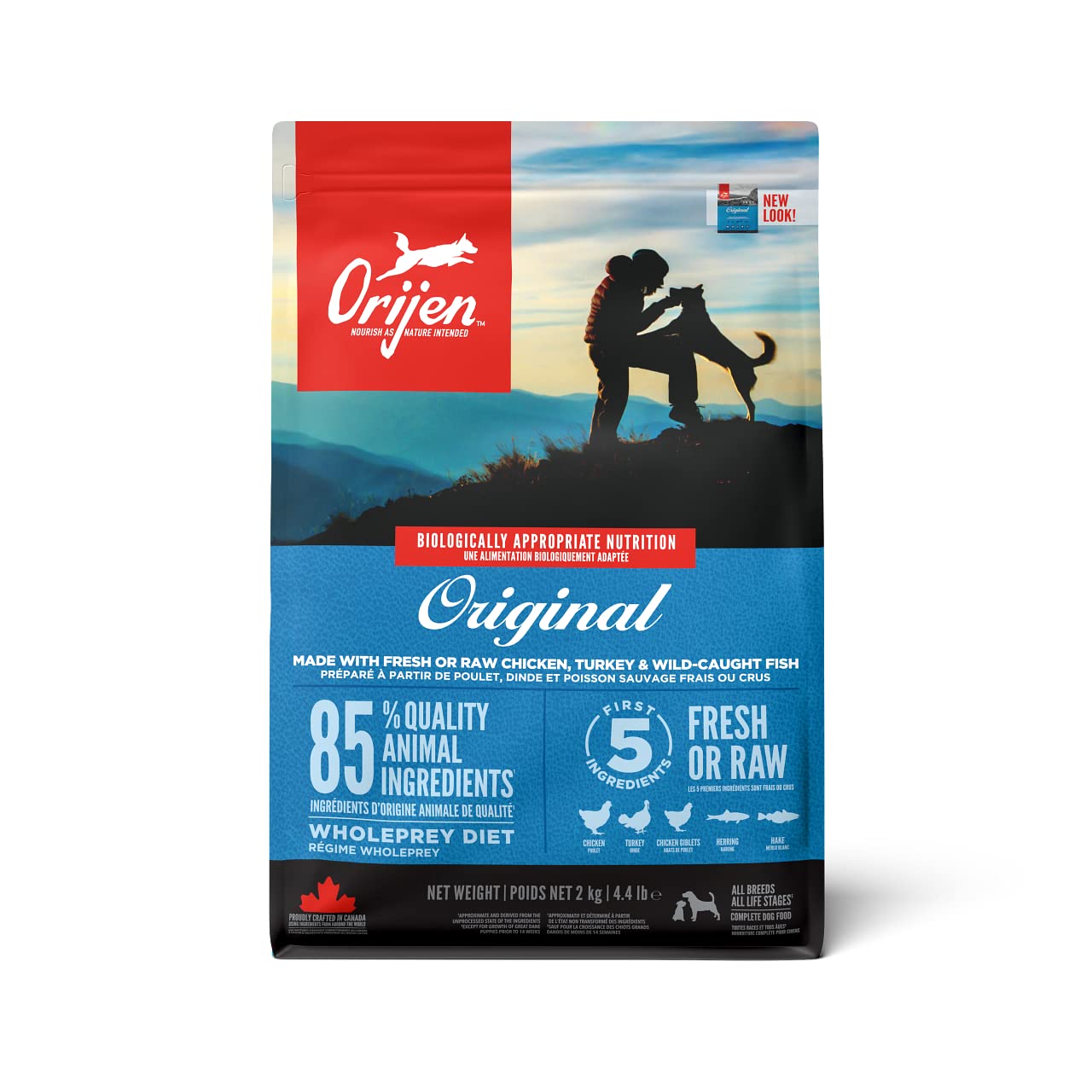 【正規品】カナダ産 オリジン オリジナル 2kg Orijen dogfood original