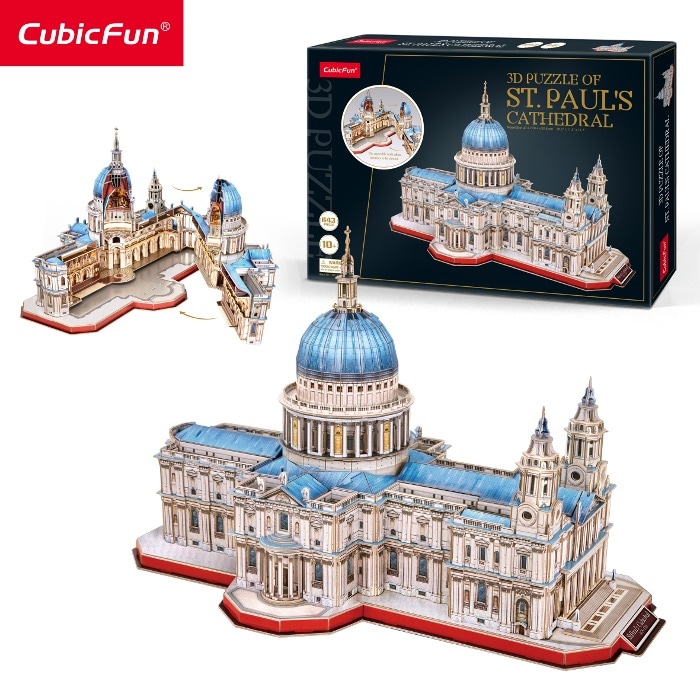 偉大な建築物 mc セントポール 大聖堂 XL-パズル