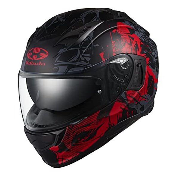 フルフェイスヘルメット カムイ・3 トゥルース フラットブラックレッド S 55-56cm