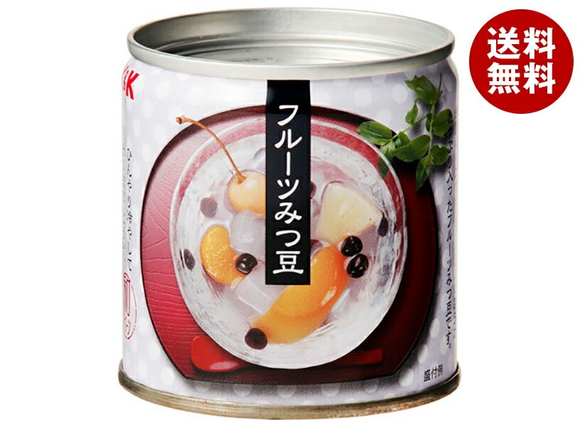 メーカー/問屋直送国分 K&K フルーツみつ豆 195g缶＊12個入＊(2ケース)