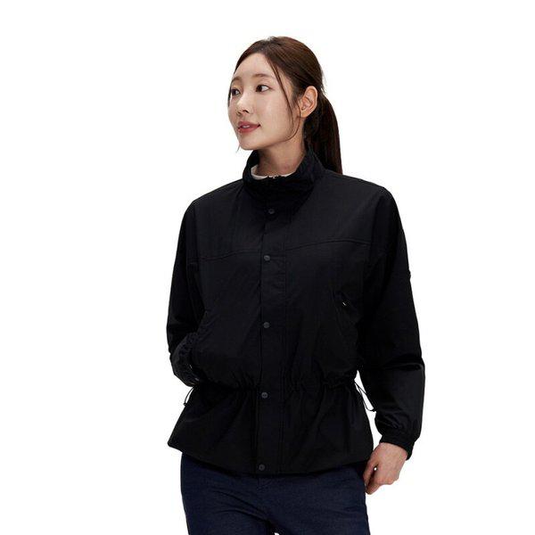 アウトドア 女性用 季節の変わり目 防風ジャケット MLTFJ601BK_IC