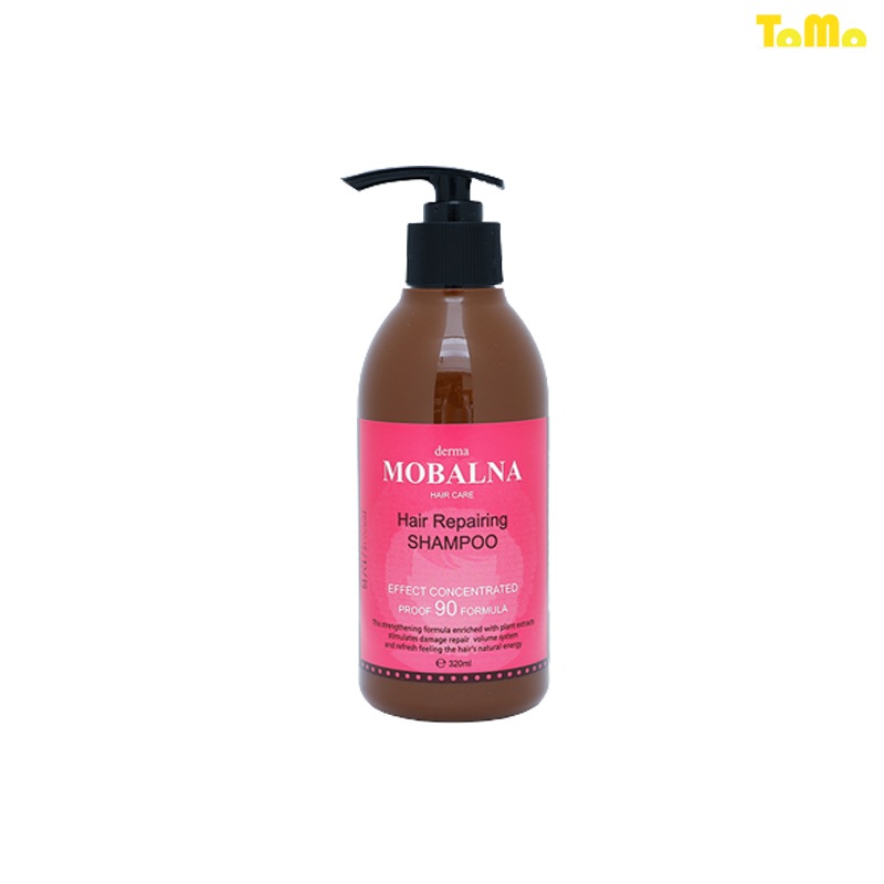 モバルナリペアリングシャンプー　320ml　［ノンシリコン　天然由来　自然派シャンプー　抜け毛など髪の毛に悩んでる　頭皮ケア　頭皮環境を整える］