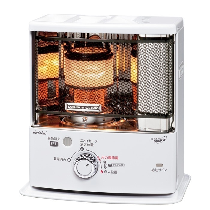 反射型石油ストーブ RC-S2824-W ホワイト