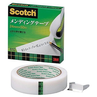 他サイト： スコッチ メンディングテープ 24mm×50m 大巻 3M 810-3-24の商品画像