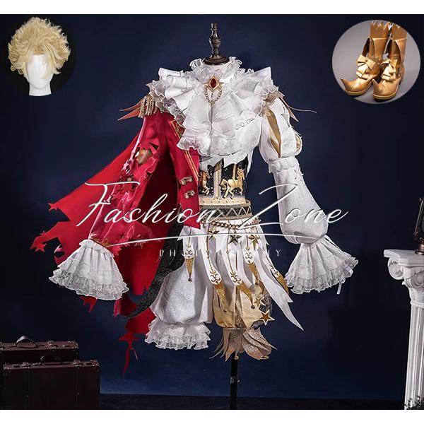 IdentityV 第五人格 風 喧噪星の王 コスプレ衣装 ウィッグ 靴 ハロウィン cosplay イベント パーティー コスチューム 変装