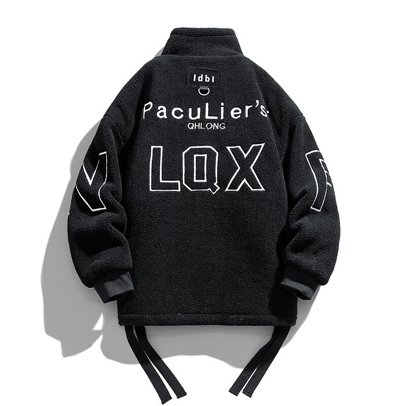 カップル顆粒ダウンコート秋冬ラム毛冬流冬保温厚手コットン