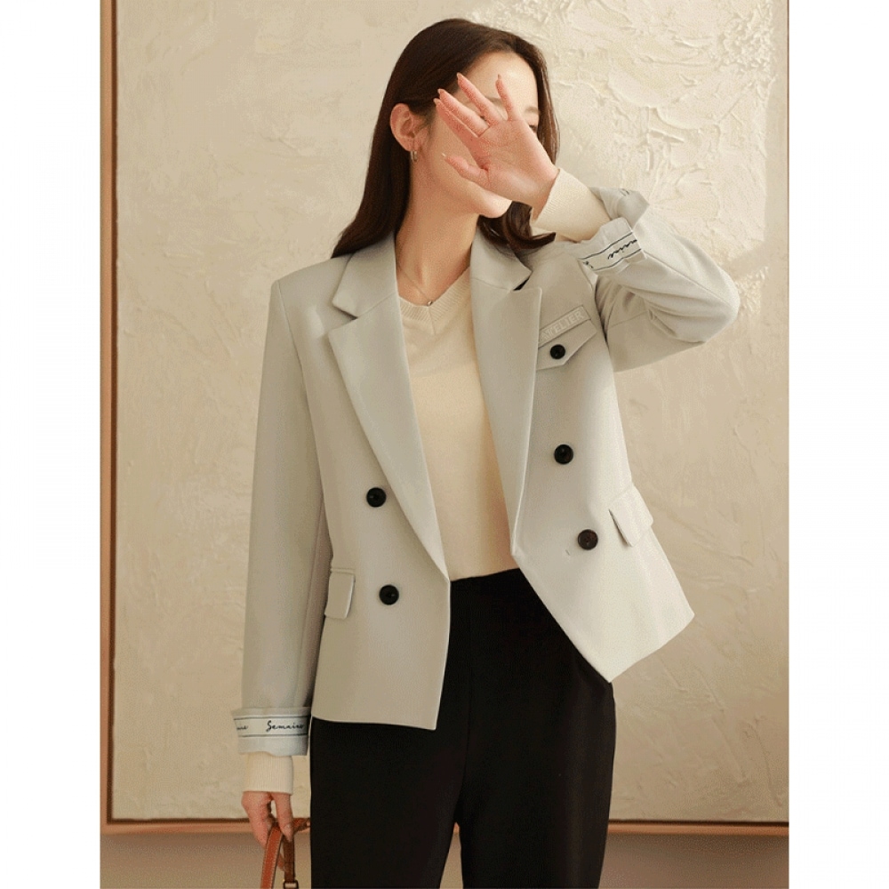 クリック＆ファニー スブターンアップ テーラードジャケット