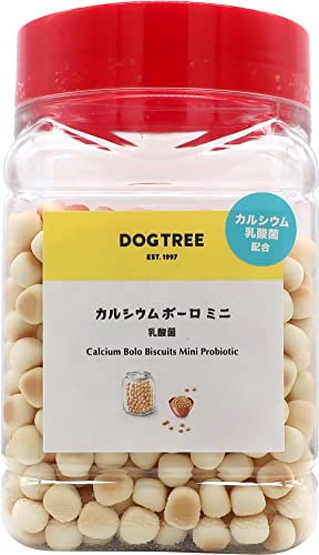 他サイト： ドッグツリー カルシウムボーロミニ 乳酸菌ボトル 220gの商品画像