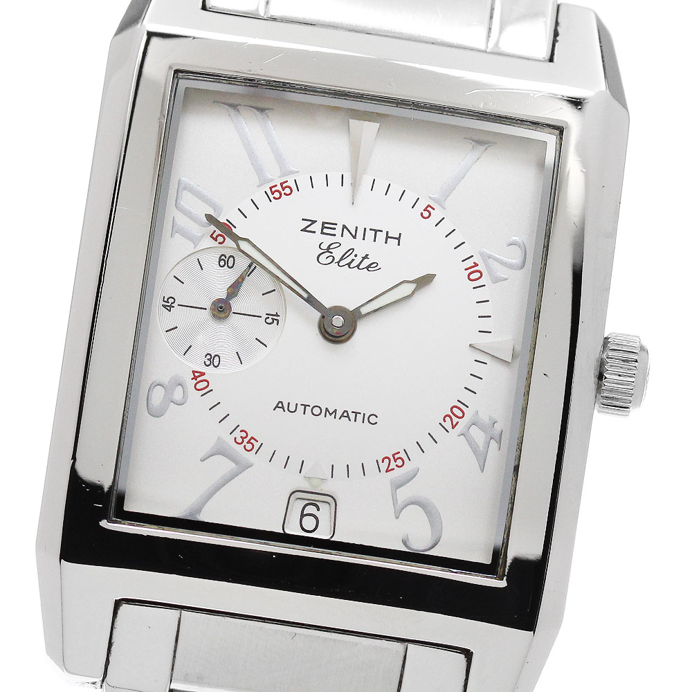 ゼニス ZENITH 01.0250.684 エリート スモールセコンド 自動巻き メンズ _869392【中古】