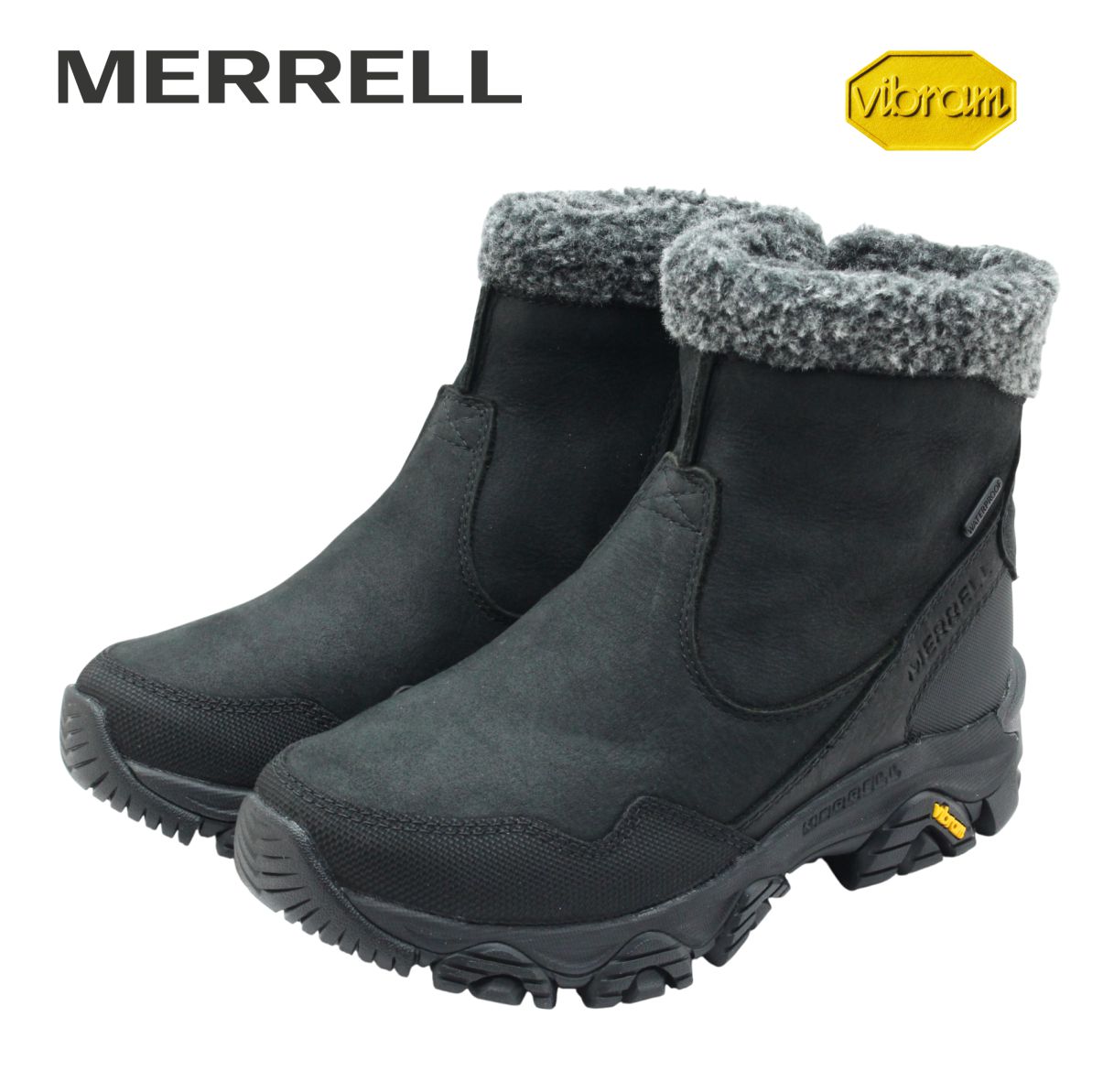 MERRELL メレル J037396 37396 レディース ブーツ ショート コールドパック 3 サーモ ミッド ウォータープルーフ ビブラム 防滑 防水 防寒 冬 靴