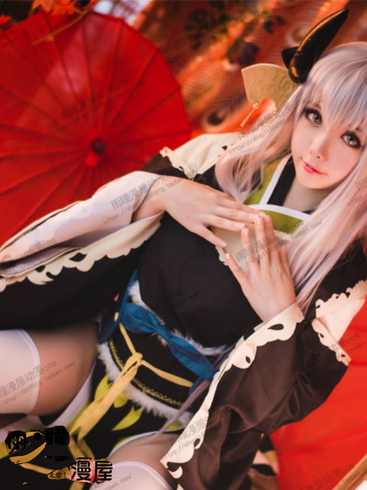 Fate / GrandOrder Fate Grand Order Qing Ji コスプレ衣装 Qing Ji 3つの壊れた
