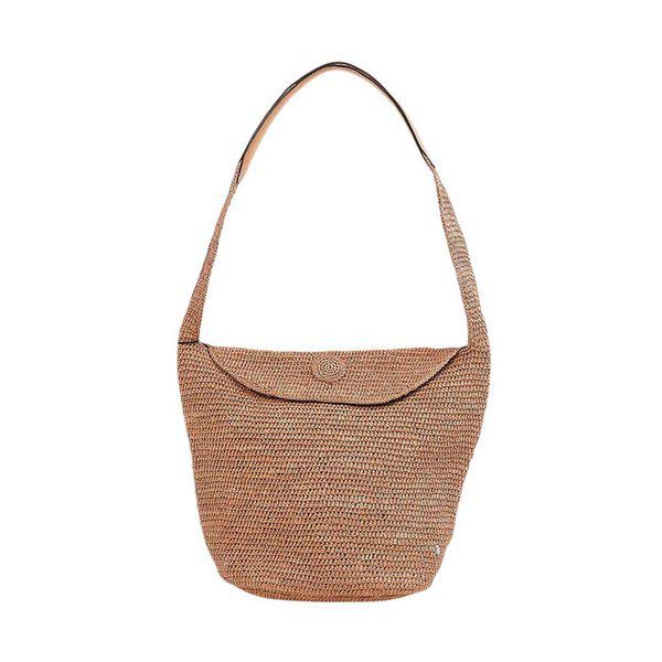 [ヘレン・カミンスキー] SS26 女性用 ヤラ 色 ショルダーバッグ BAG51970 NOUGAT CARAMEL _EMT