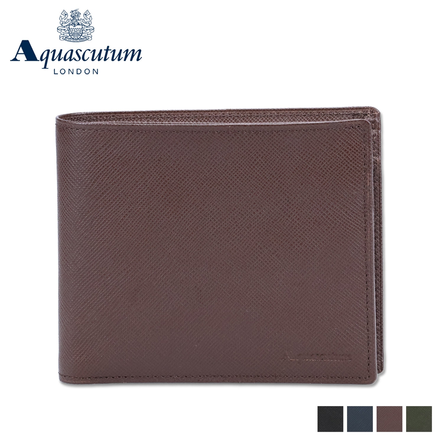 財布 二つ折り バーミンガム メンズ 本革 小銭入れあり AQ-515010