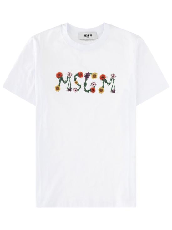 MSGM Women Tops 4041MDM124N 26700201 WHITE